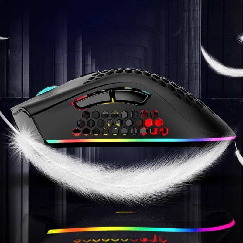 Mouse gamer RGB 3200 dpi